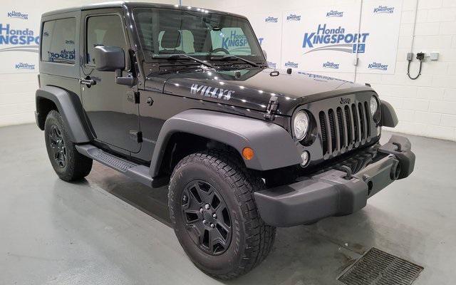 used 2017 Jeep Wrangler car, priced at $17,188