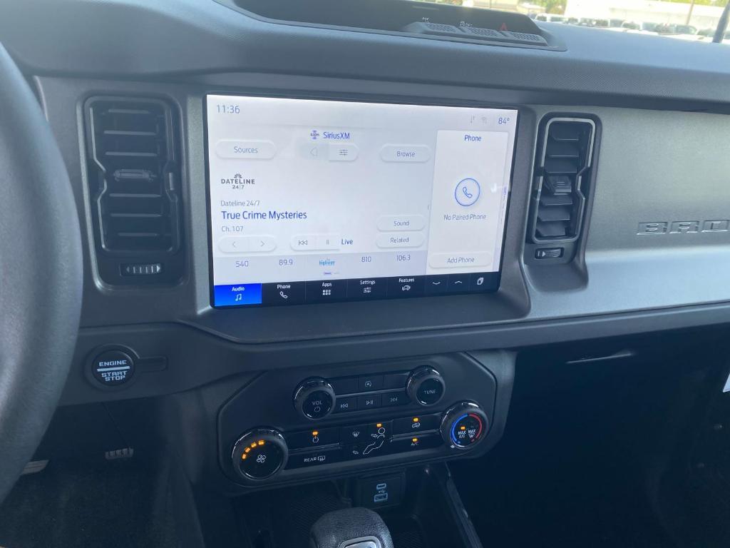 new 2025 Ford Bronco car, priced at $39,780