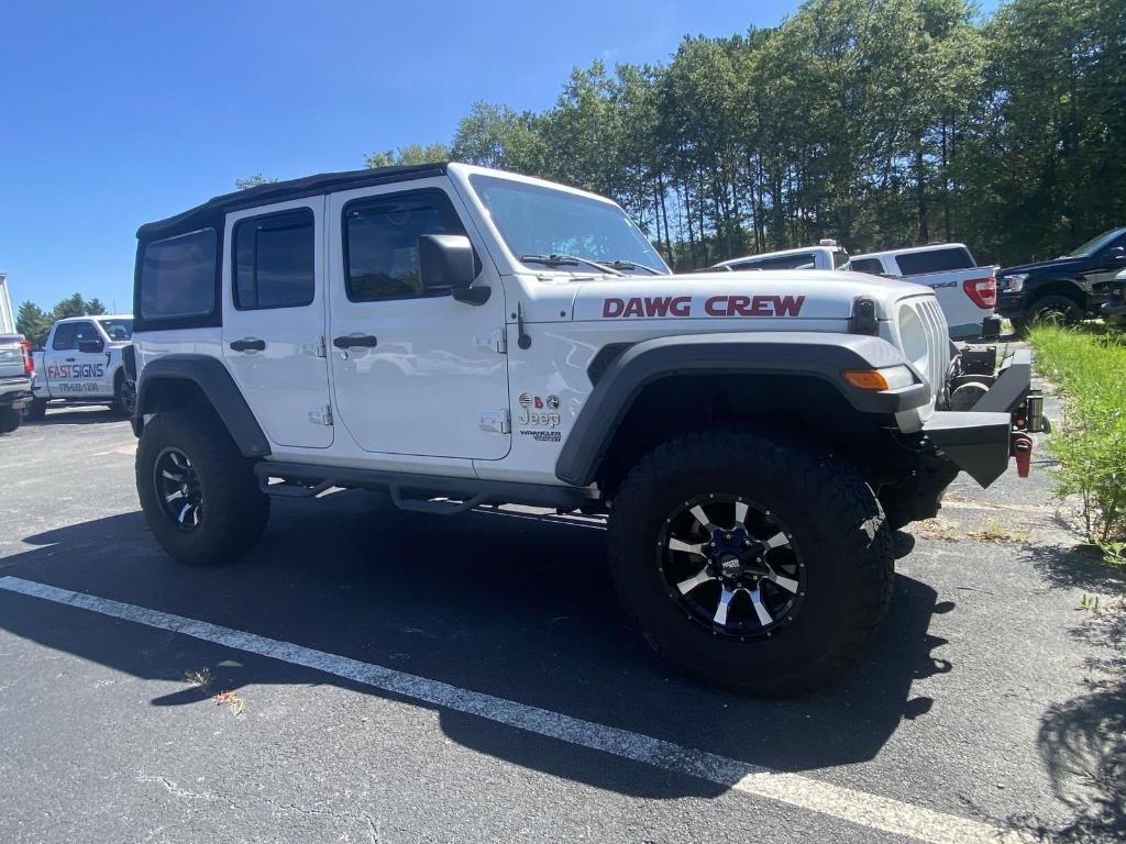 used 2018 Jeep Wrangler Unlimited car, priced at $24,994