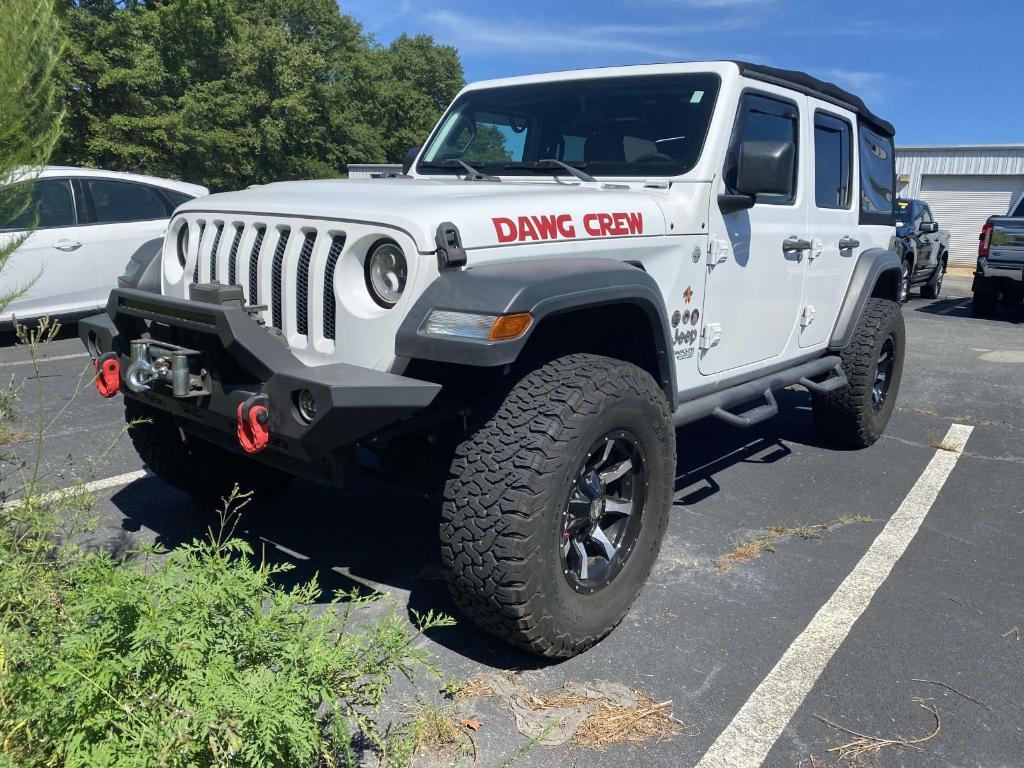 used 2018 Jeep Wrangler Unlimited car, priced at $24,994