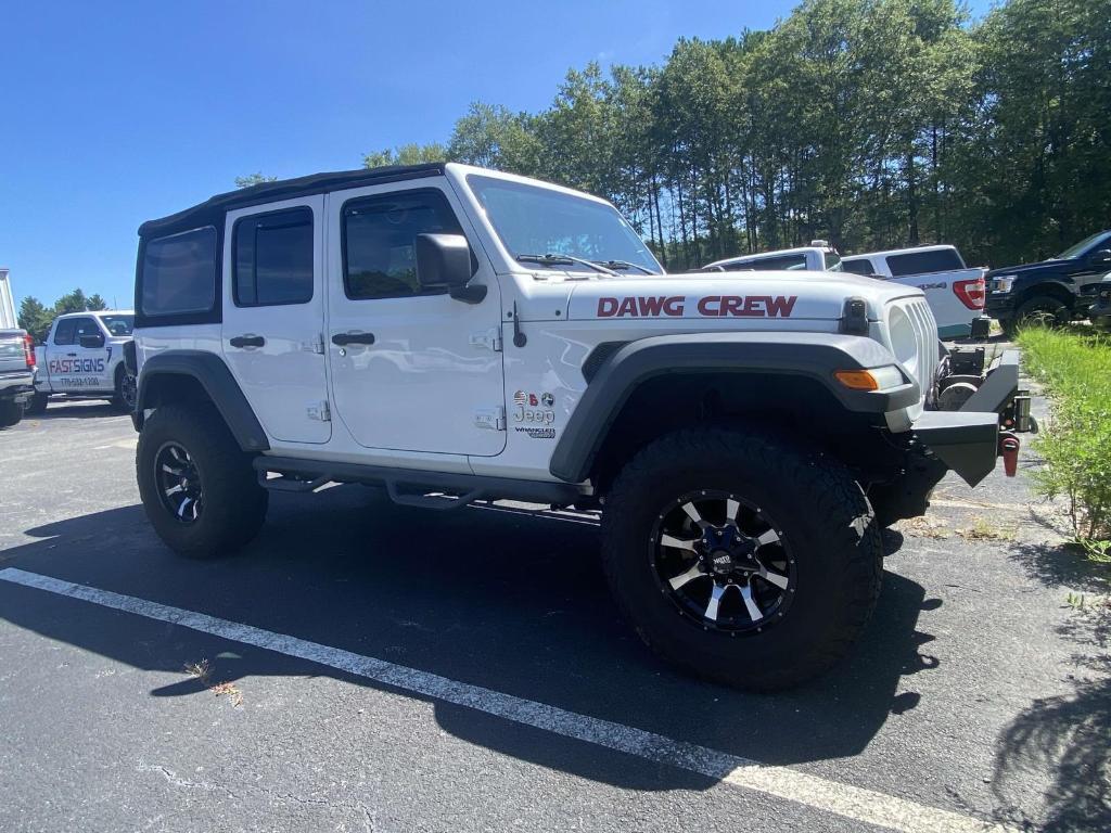 used 2018 Jeep Wrangler Unlimited car, priced at $24,994