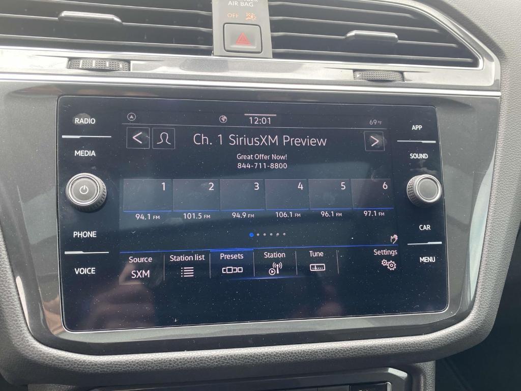 used 2021 Volkswagen Tiguan car, priced at $20,794