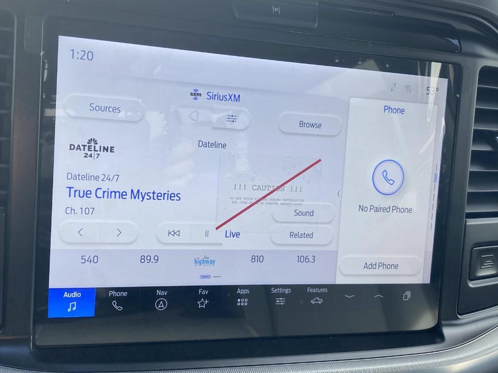 new 2025 Ford F-150 car, priced at $62,645