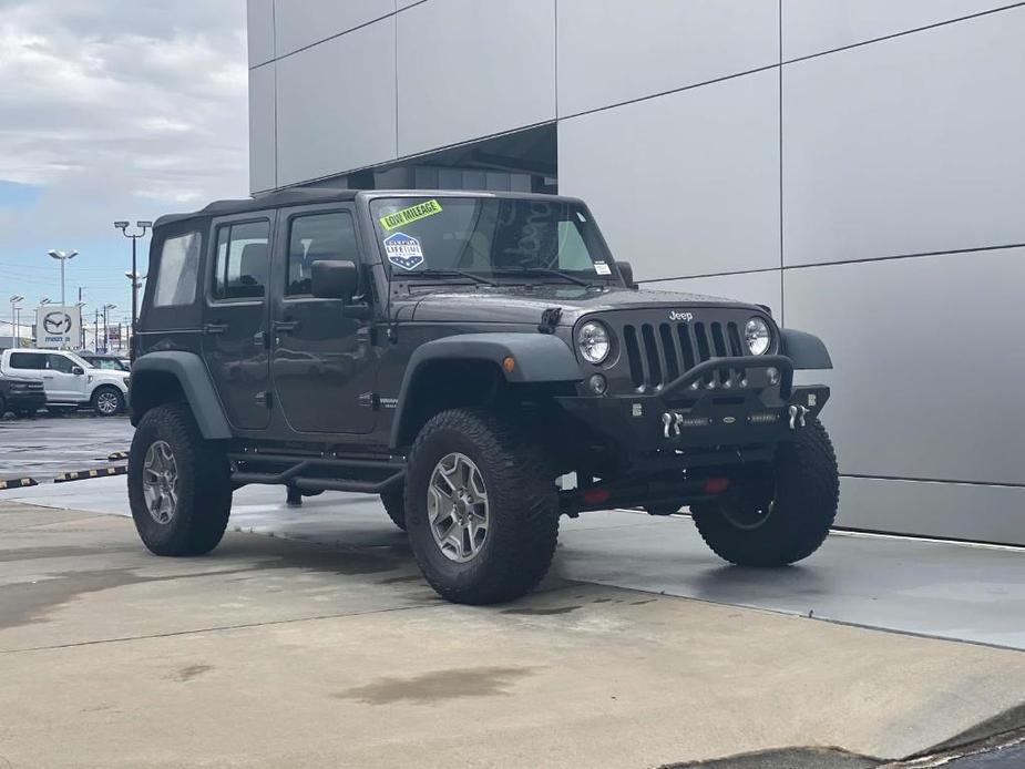 used 2017 Jeep Wrangler Unlimited car, priced at $23,495