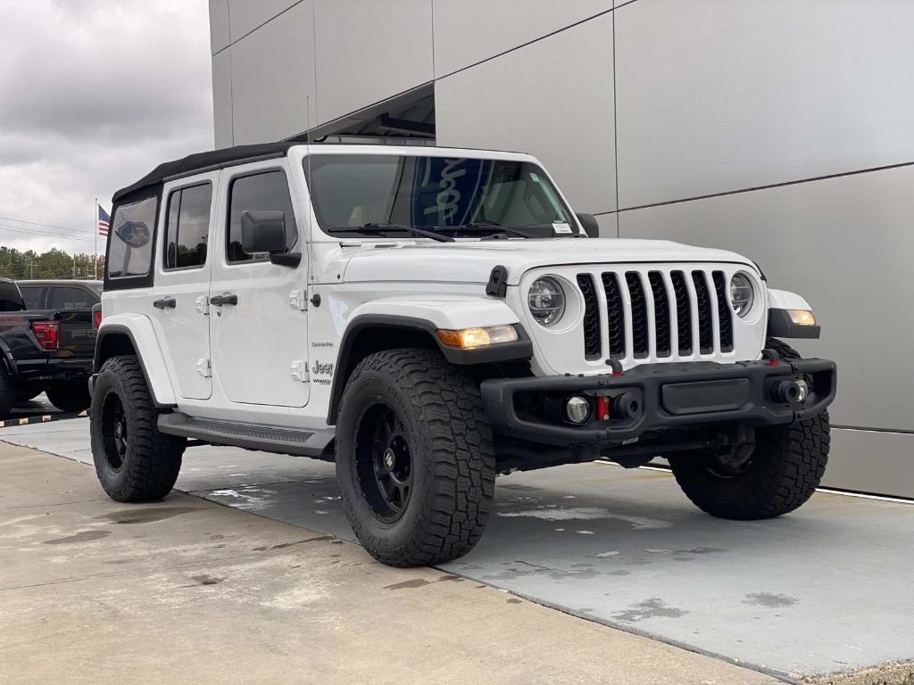 used 2020 Jeep Wrangler Unlimited car, priced at $25,897