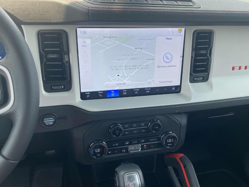 new 2025 Ford Bronco car, priced at $77,810