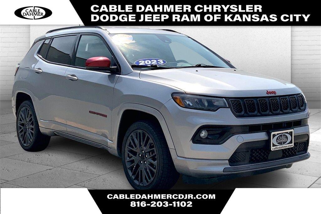 used 2023 Jeep Compass car, priced at $23,800