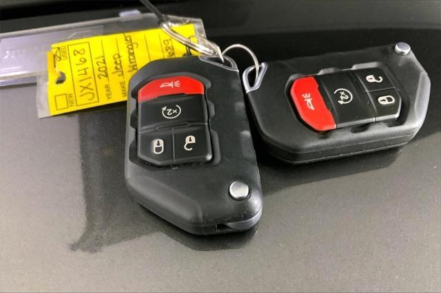 used 2021 Jeep Wrangler Unlimited car, priced at $38,900