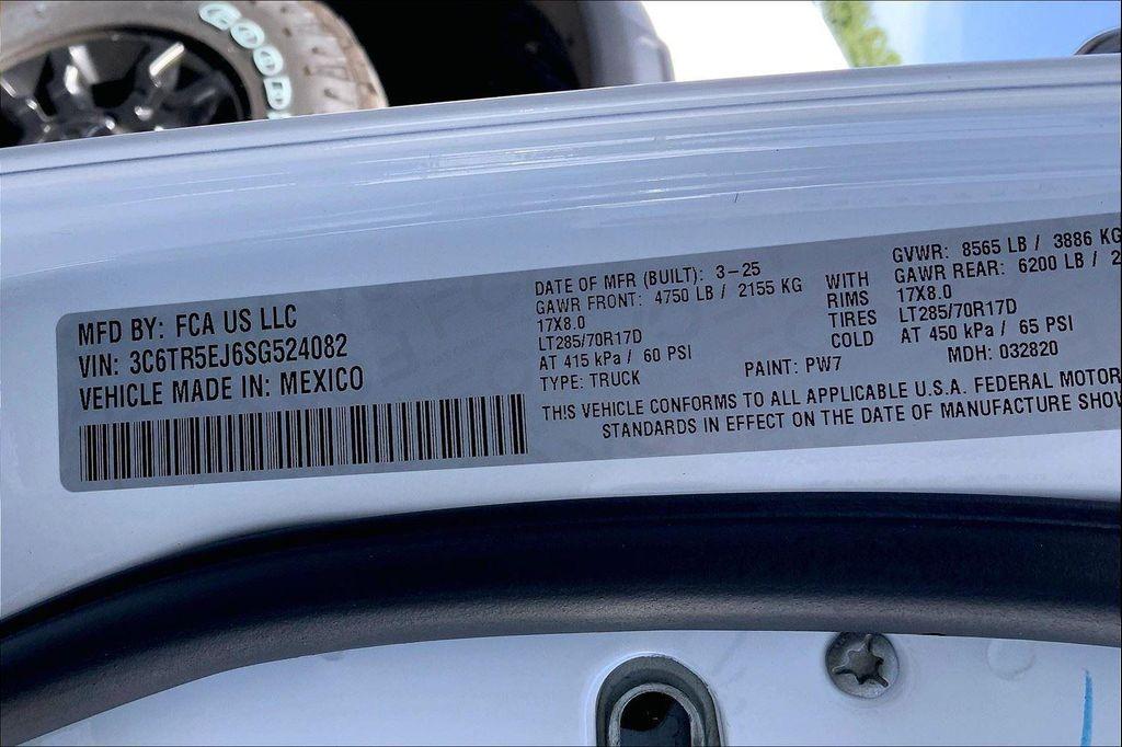 new 2025 Ram 2500 car, priced at $68,408