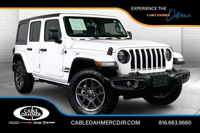 used 2021 Jeep Wrangler Unlimited car, priced at $37,500