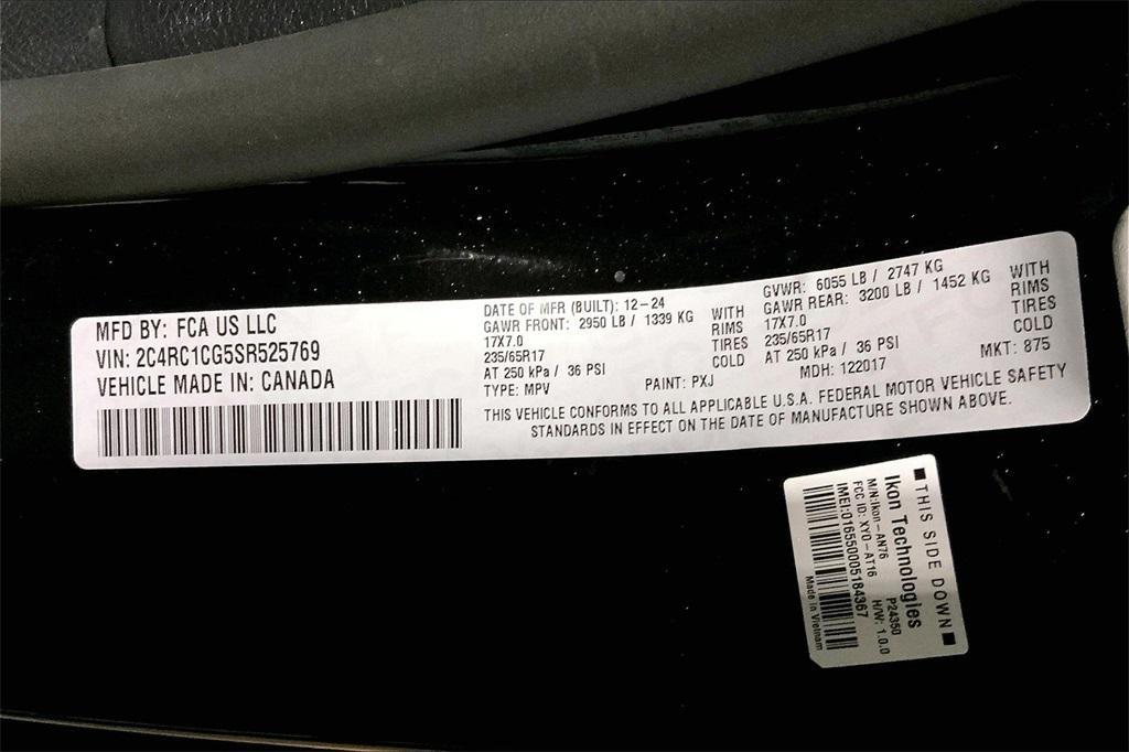 new 2025 Chrysler Voyager car, priced at $44,670