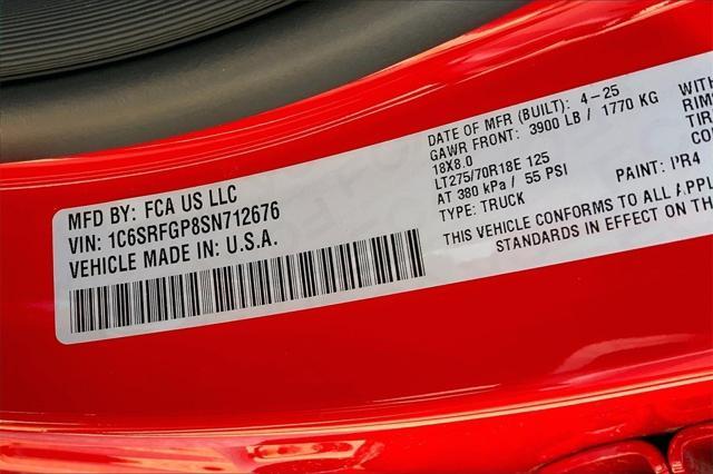 new 2025 Ram 1500 car, priced at $53,667