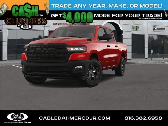 new 2025 Ram 1500 car, priced at $45,536