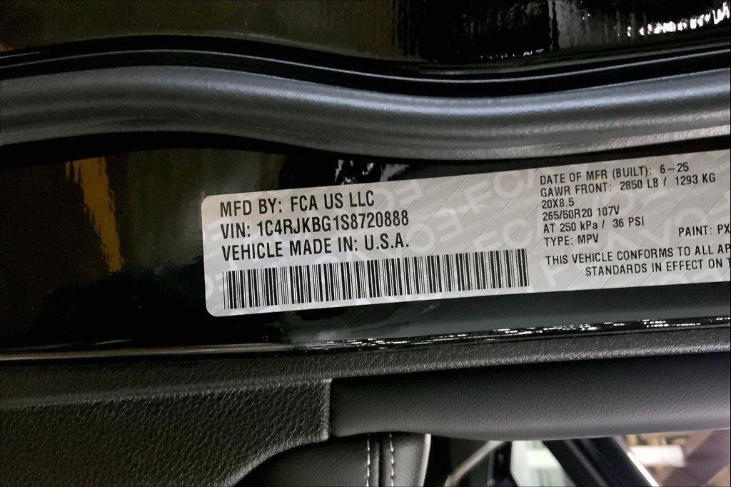 new 2025 Jeep Grand Cherokee L car, priced at $46,496