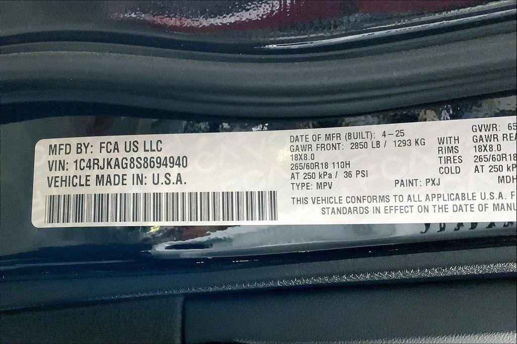 new 2025 Jeep Grand Cherokee L car, priced at $33,141