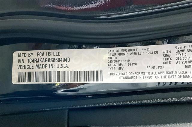 new 2025 Jeep Grand Cherokee L car, priced at $44,010