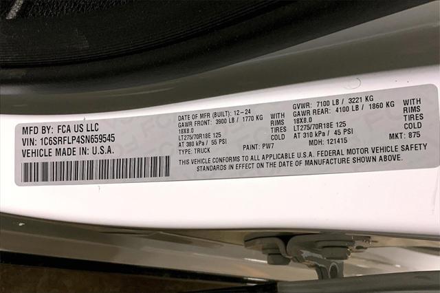 new 2025 Ram 1500 car, priced at $55,471