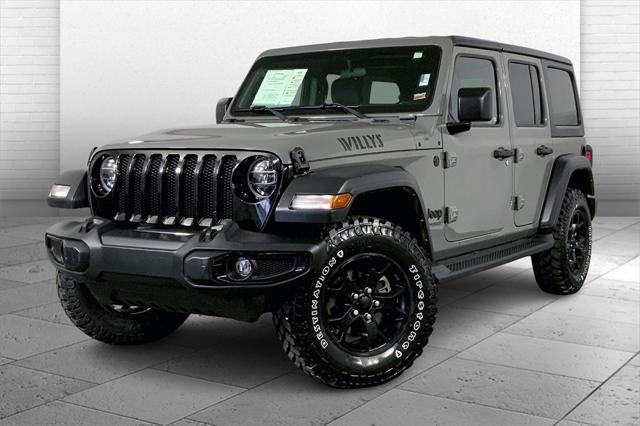 used 2021 Jeep Wrangler car, priced at $31,900
