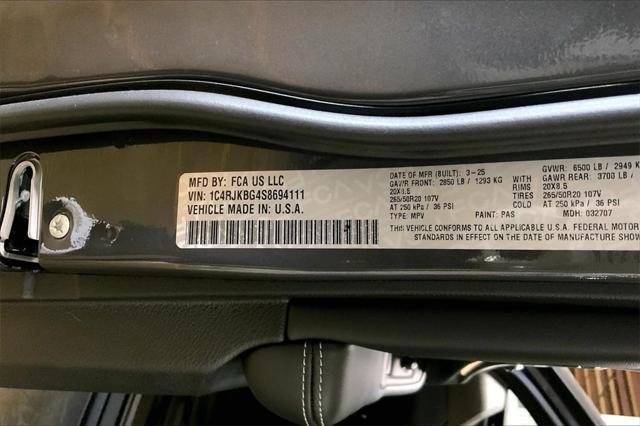 new 2025 Jeep Grand Cherokee L car, priced at $52,033