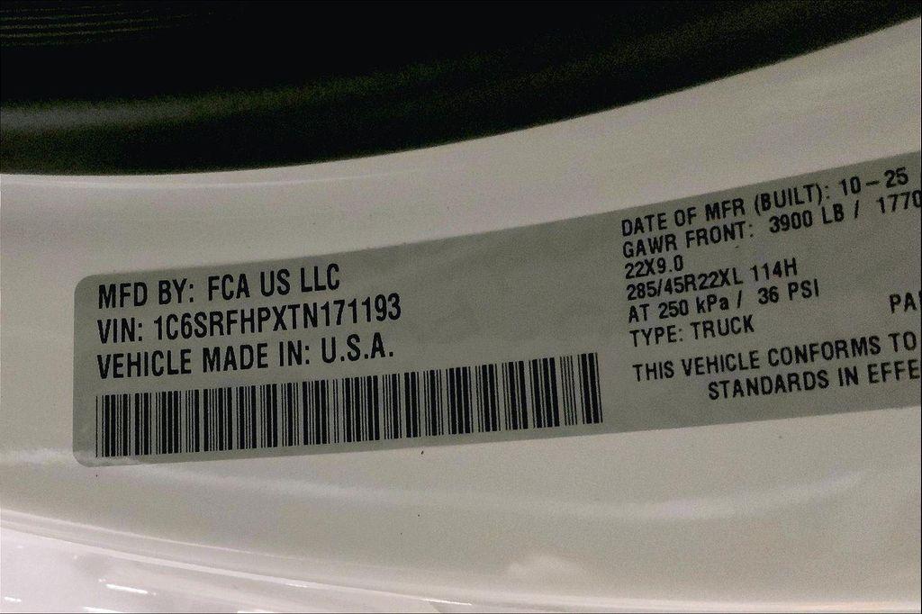 new 2026 Ram 1500 car, priced at $76,295