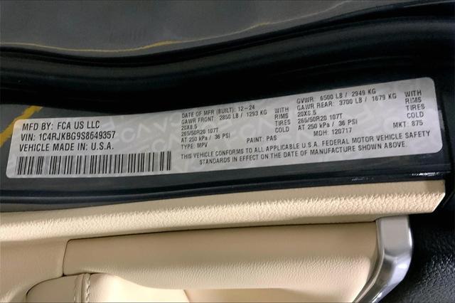 new 2025 Jeep Grand Cherokee L car, priced at $52,121