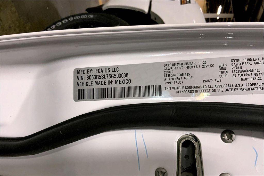 new 2025 Ram 2500 car, priced at $82,856