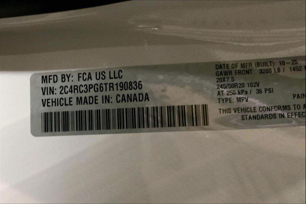 new 2026 Chrysler Pacifica car, priced at $52,060