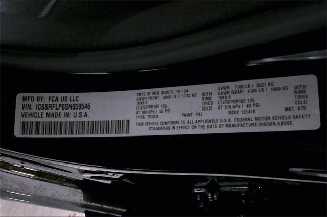 new 2025 Ram 1500 car, priced at $56,111