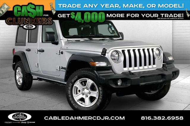 used 2023 Jeep Wrangler car, priced at $30,500