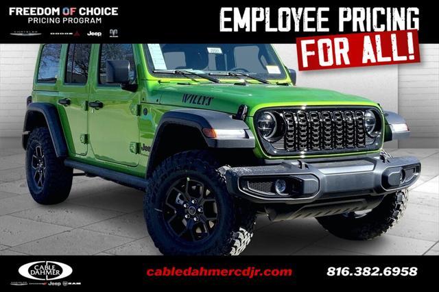 new 2025 Jeep Wrangler car, priced at $53,538