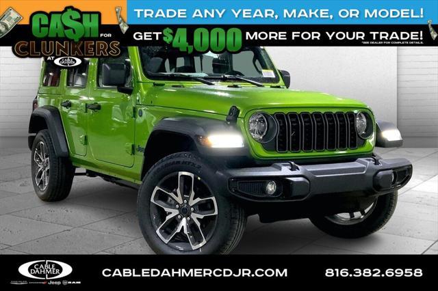 new 2025 Jeep Wrangler 4xe car, priced at $51,255