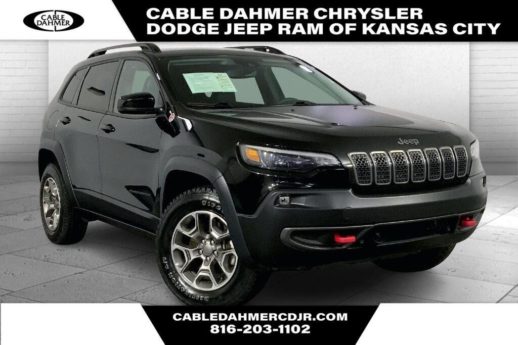 used 2022 Jeep Cherokee car, priced at $20,500