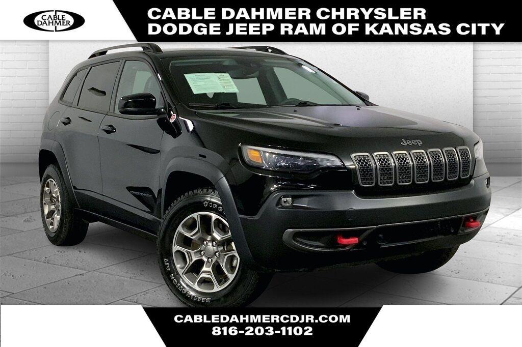 used 2022 Jeep Cherokee car, priced at $25,500