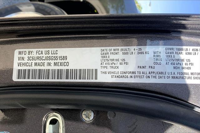 new 2025 Ram 2500 car, priced at $55,775