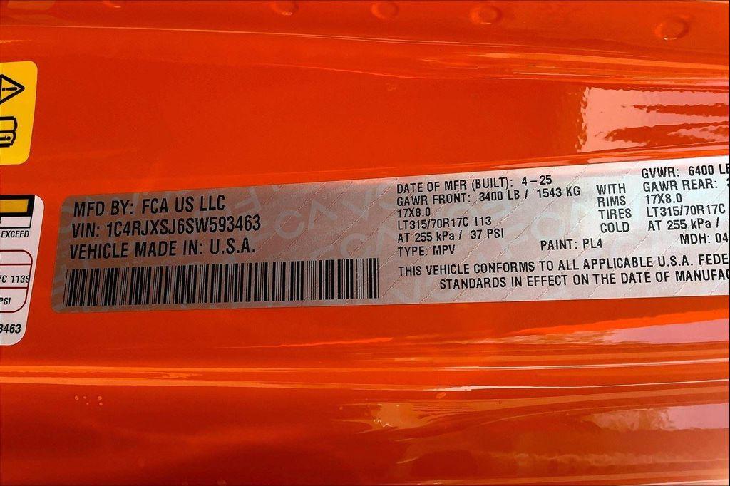 new 2025 Jeep Wrangler car, priced at $97,333