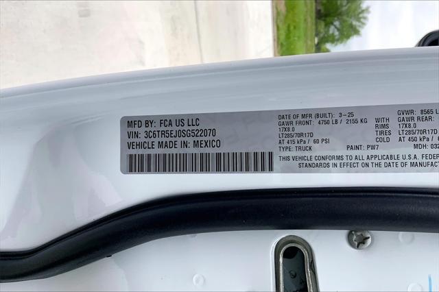 new 2025 Ram 2500 car, priced at $75,990