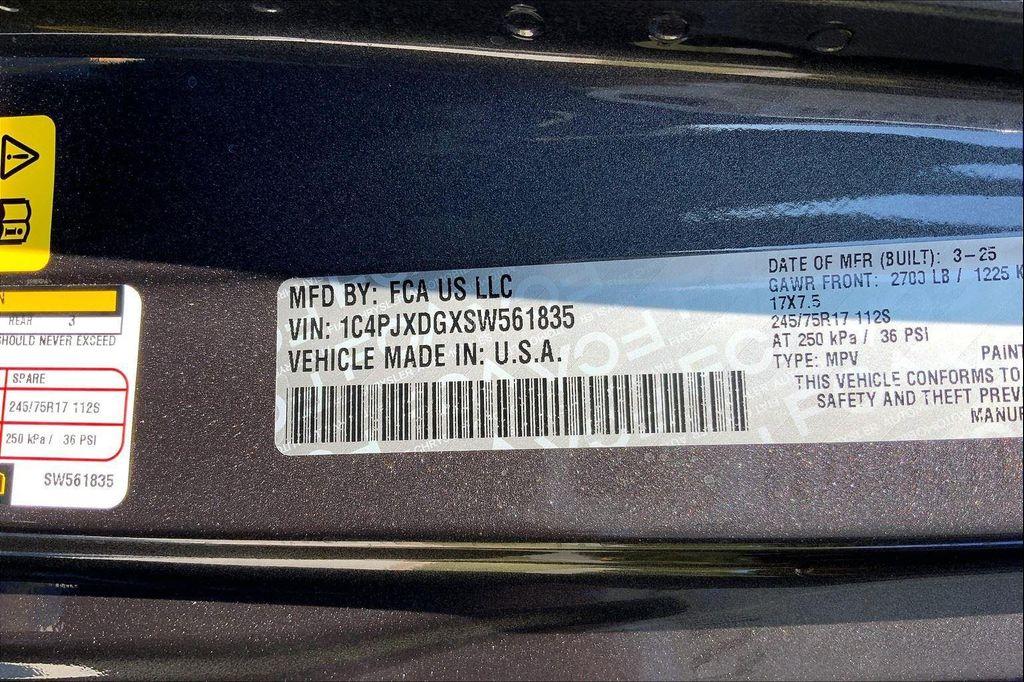 new 2025 Jeep Wrangler car, priced at $49,075