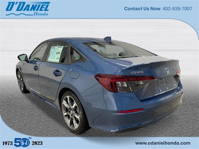 new 2025 Honda Civic Hybrid car, priced at $33,555
