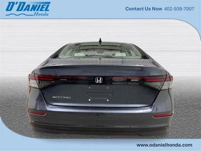 new 2025 Honda Accord car, priced at $31,710