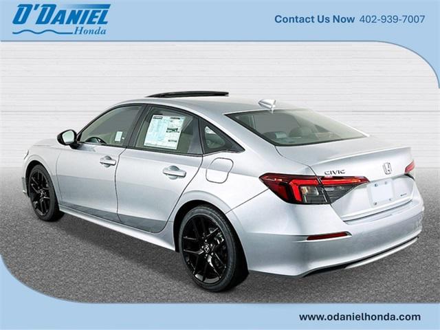 new 2025 Honda Civic Hybrid car, priced at $30,100