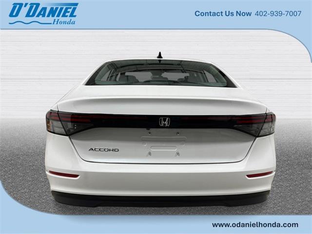 new 2025 Honda Accord car, priced at $32,165