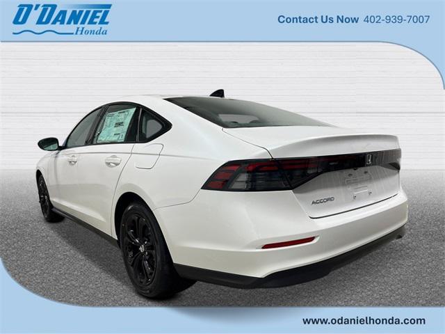 new 2025 Honda Accord car, priced at $32,165
