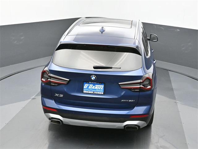 used 2022 BMW X3 car, priced at $37,500