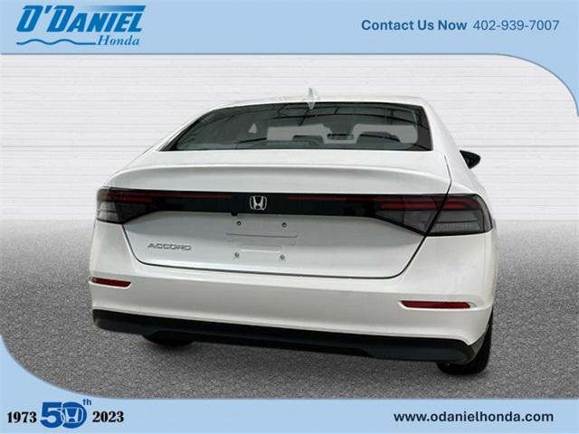 new 2025 Honda Accord car, priced at $29,900