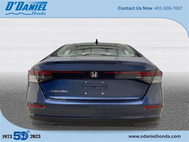 new 2025 Honda Accord car, priced at $31,710