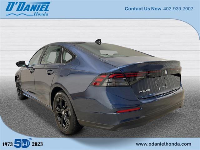 new 2025 Honda Accord car, priced at $31,710