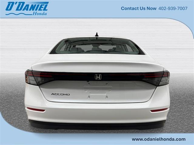 new 2025 Honda Accord car, priced at $32,165