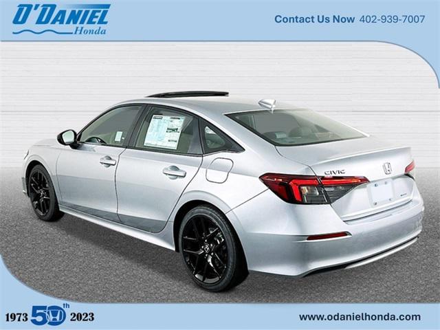 new 2025 Honda Civic Hybrid car, priced at $30,100