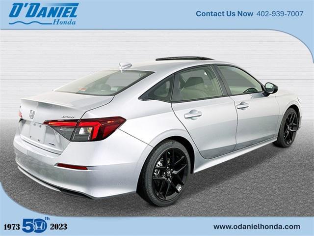 new 2025 Honda Civic Hybrid car, priced at $30,100