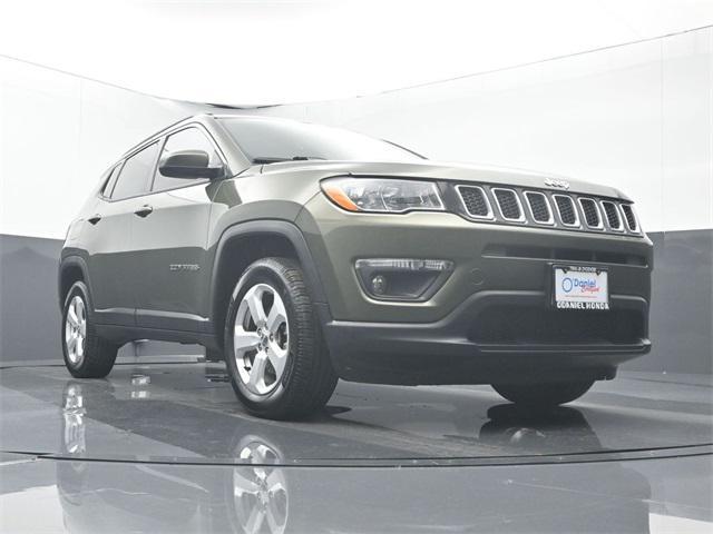 used 2021 Jeep Compass car, priced at $17,500